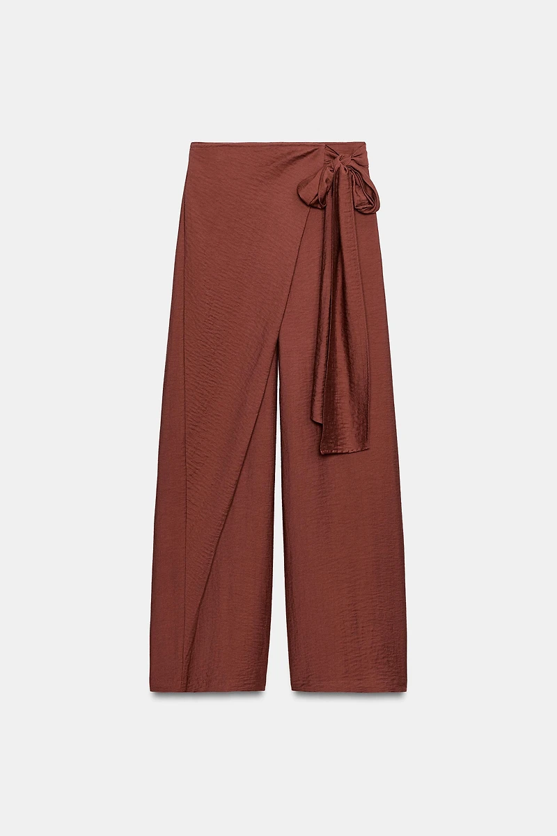 TIED PAREO PANTS