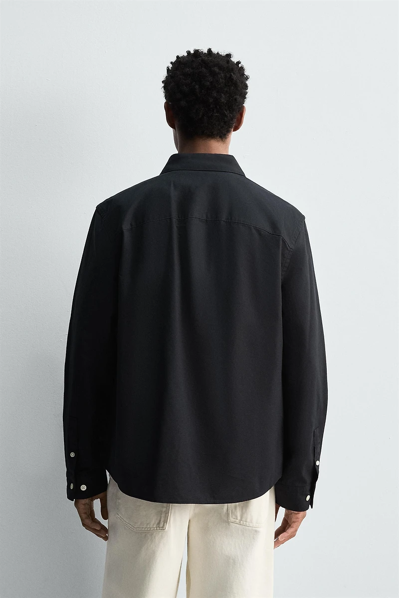 POCKET OVERSHIRT