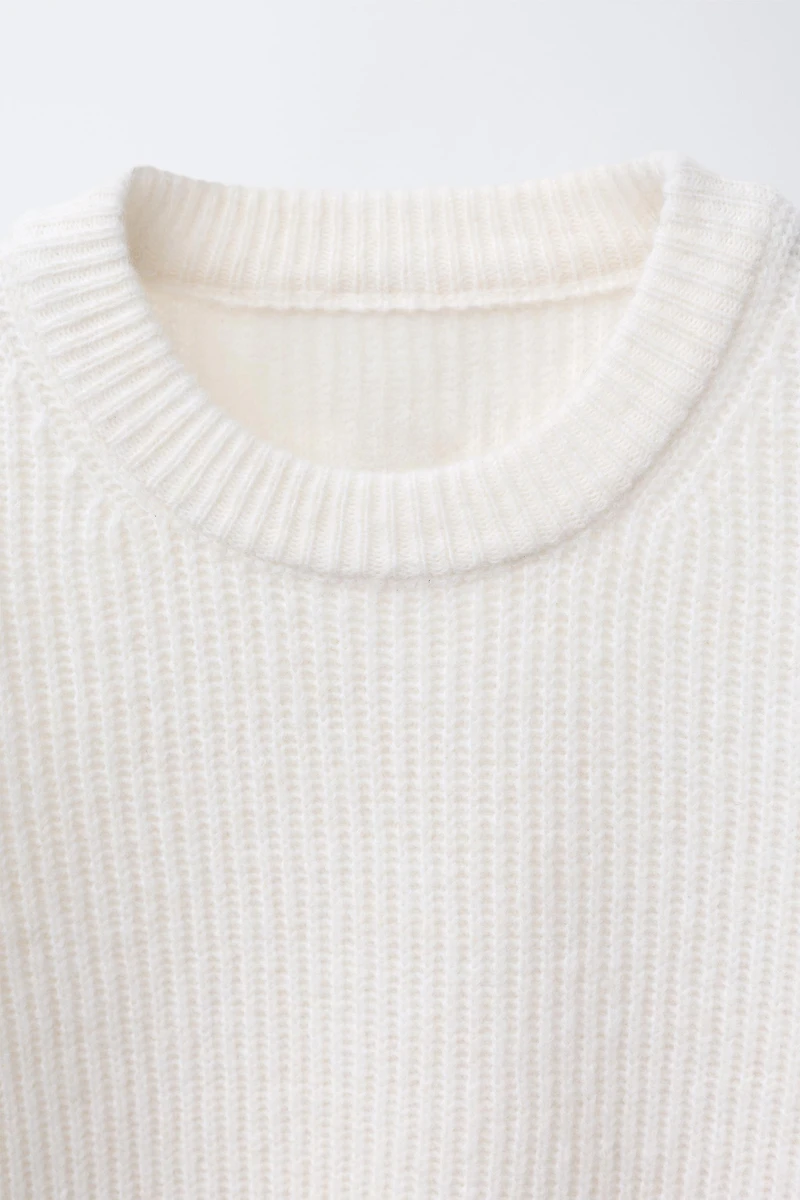 PURL KNIT SWEATER