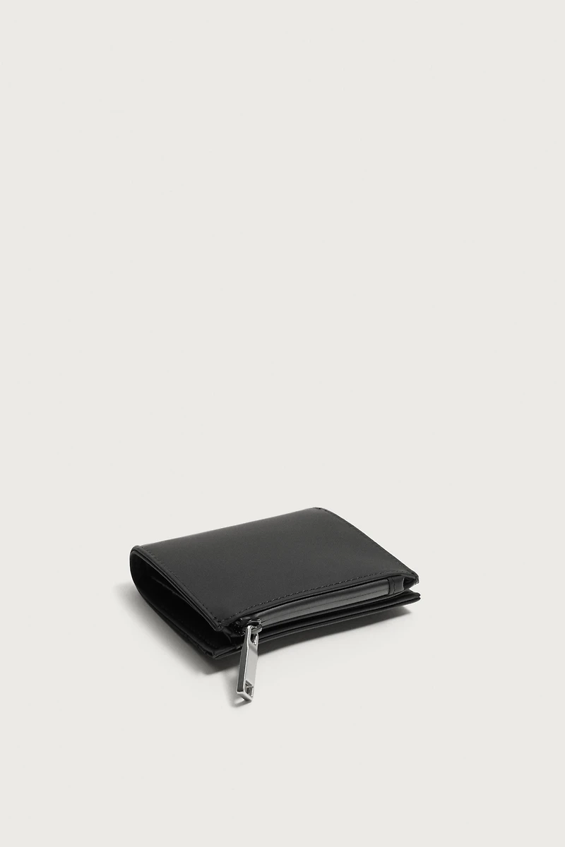 RUBBERIZED COIN PURSE WALLET