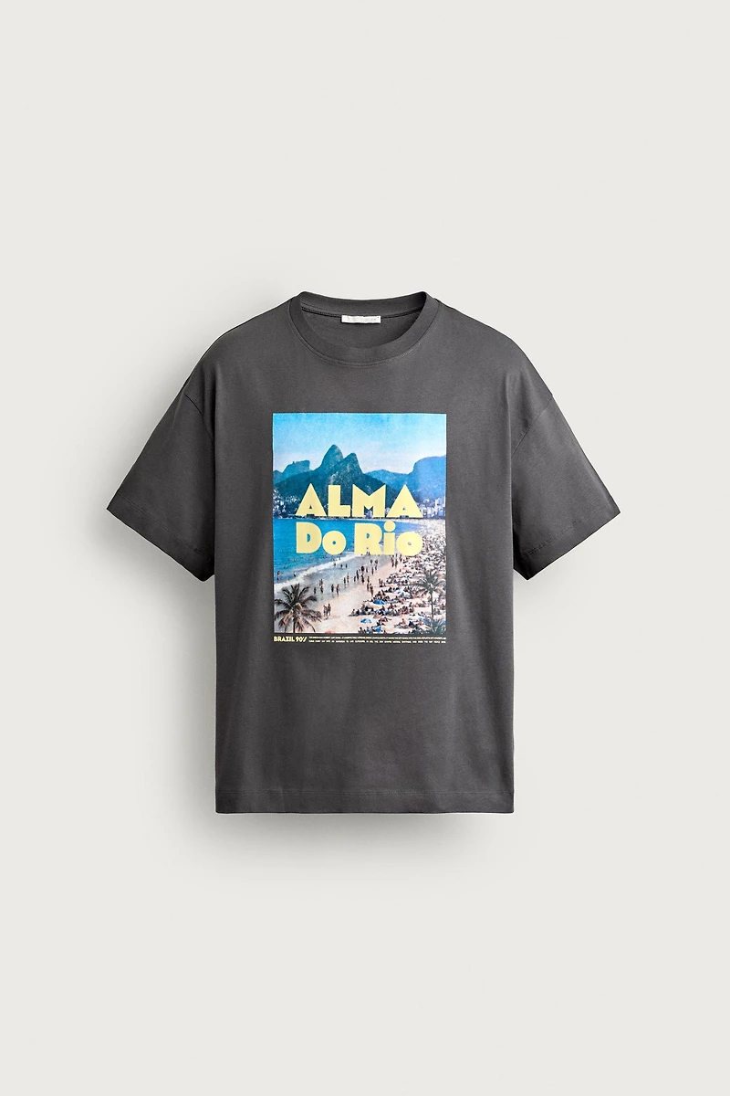 RIO GRAPHIC RELAXED FIT T-SHIRT