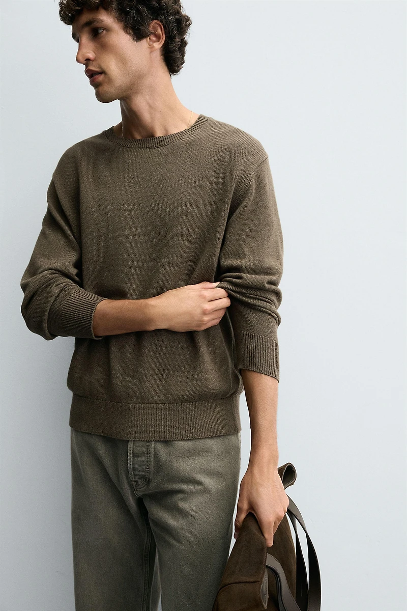 TWISTED TEXTURE SWEATER