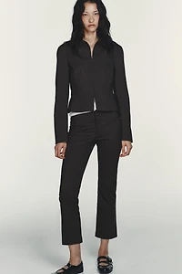 PANTALON FLARE À POCHES