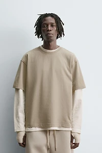 HEAVYWEIGHT REVERSE EFFECT T-SHIRT