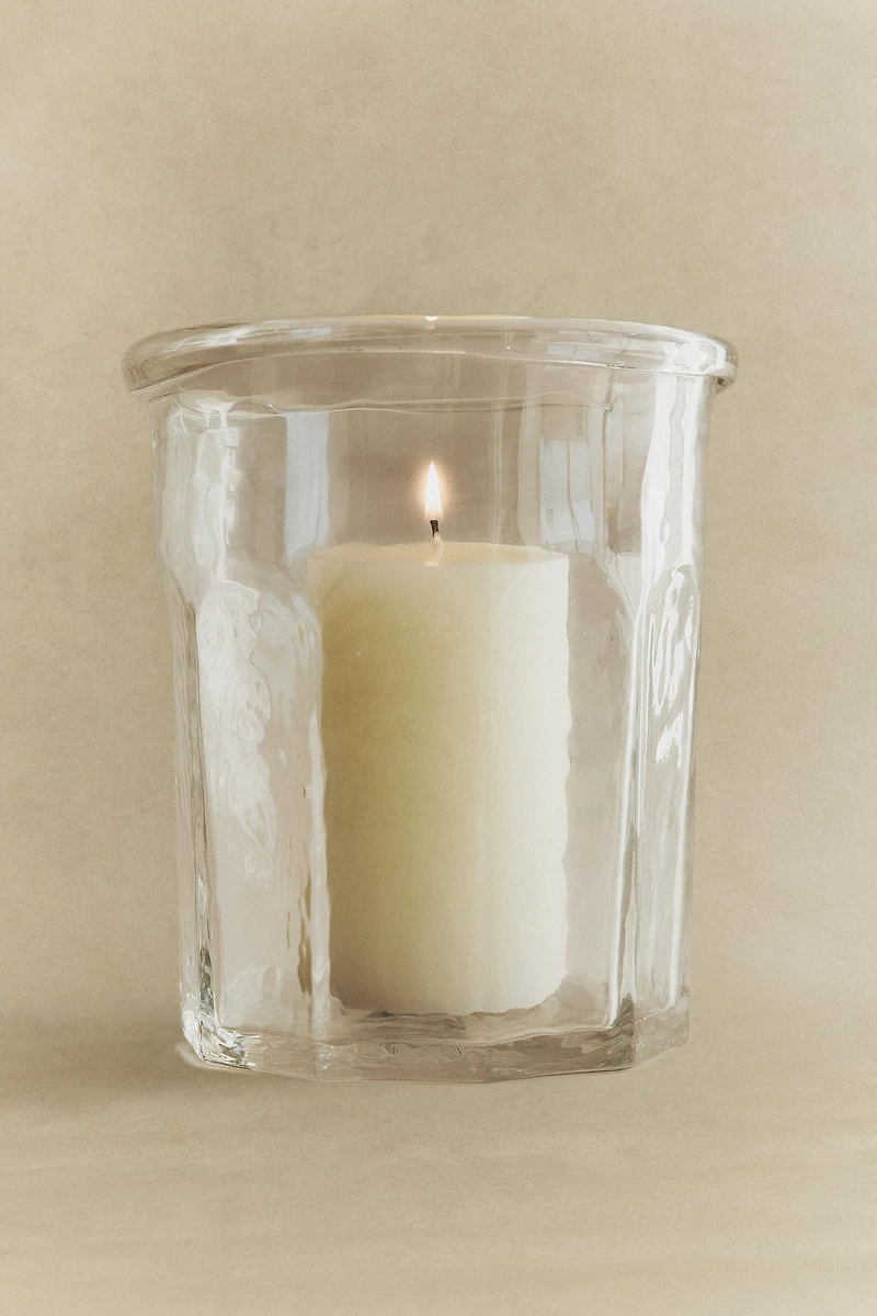 VASE PHOTOPHORE EN VERRE