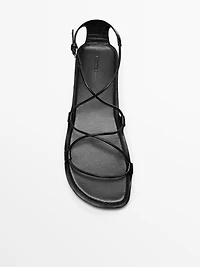Strappy flat sandals