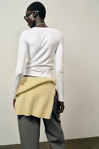 T-SHIRT BASIQUE EN COTON
