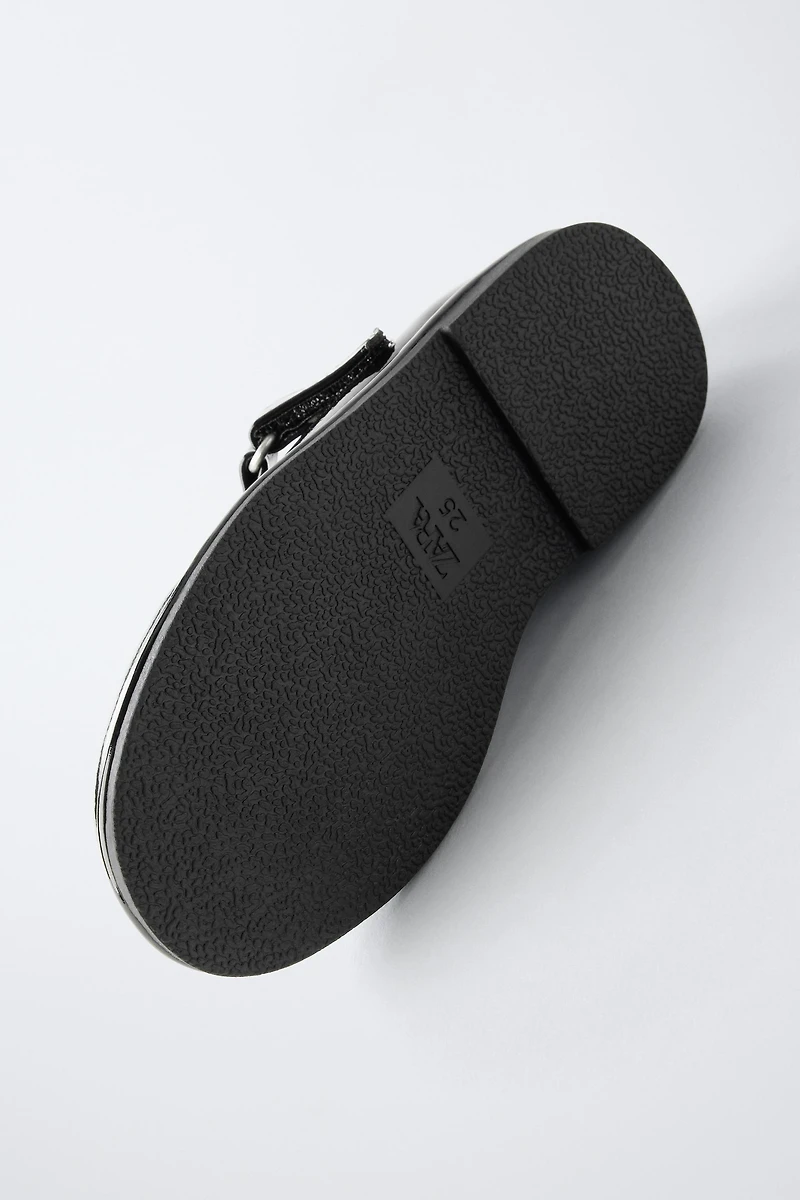 T-BAR BALLET FLATS
