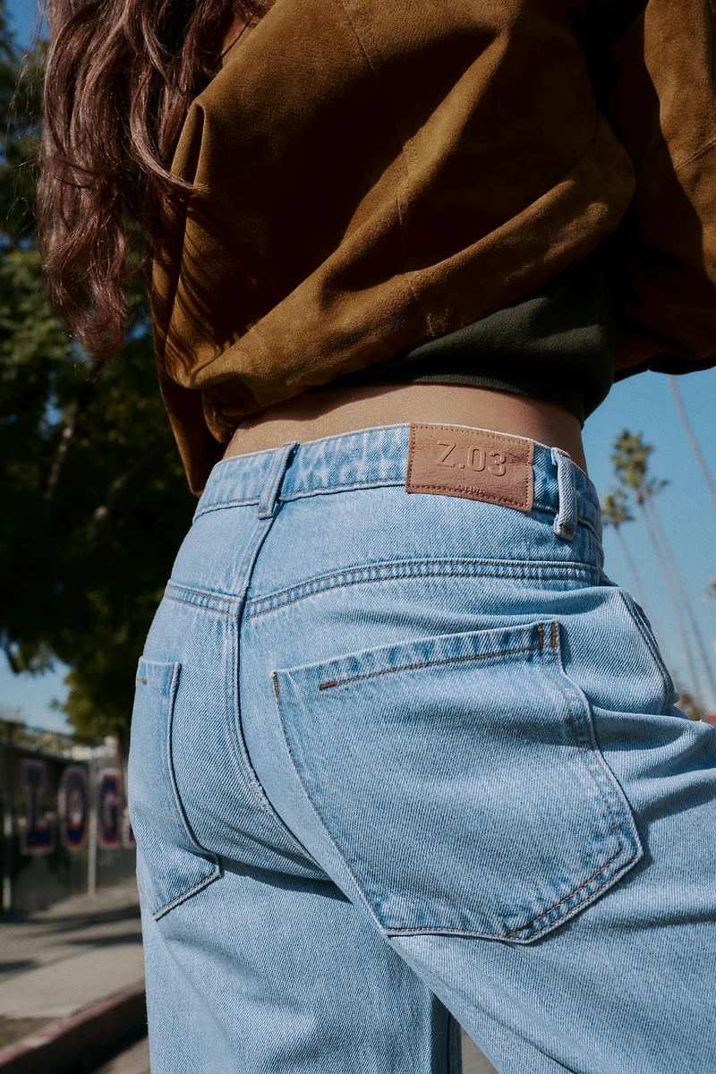 Z.03 STRAIGHT HIGH-WAIST LONG LENGTH JEANS