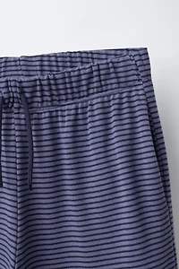 STRIPED PAJAMA PANTS