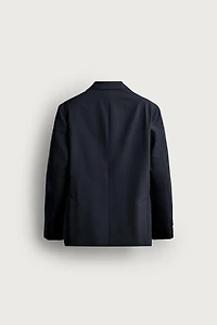 100% WOOL RELAXED FIT BLAZER
