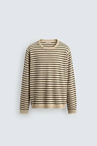 WOOL - CASHMERE STRIPED JUMPER