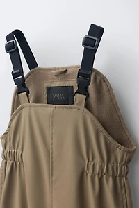 WATER-RESISTANT RUBBERIZED OVERALLS