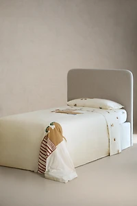 REVERSIBLE KIDS' DOG FLAT SHEET