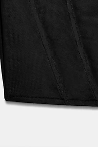 TOP ASYMÉTRIQUE DRAPÉ TULLE