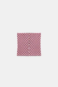 STRAPLESS JACQUARD TOP