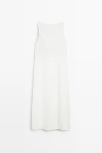 Robe encolure américaine 100 % lin