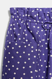 ZW COLLECTION POLKA DOT PRINT PANTS