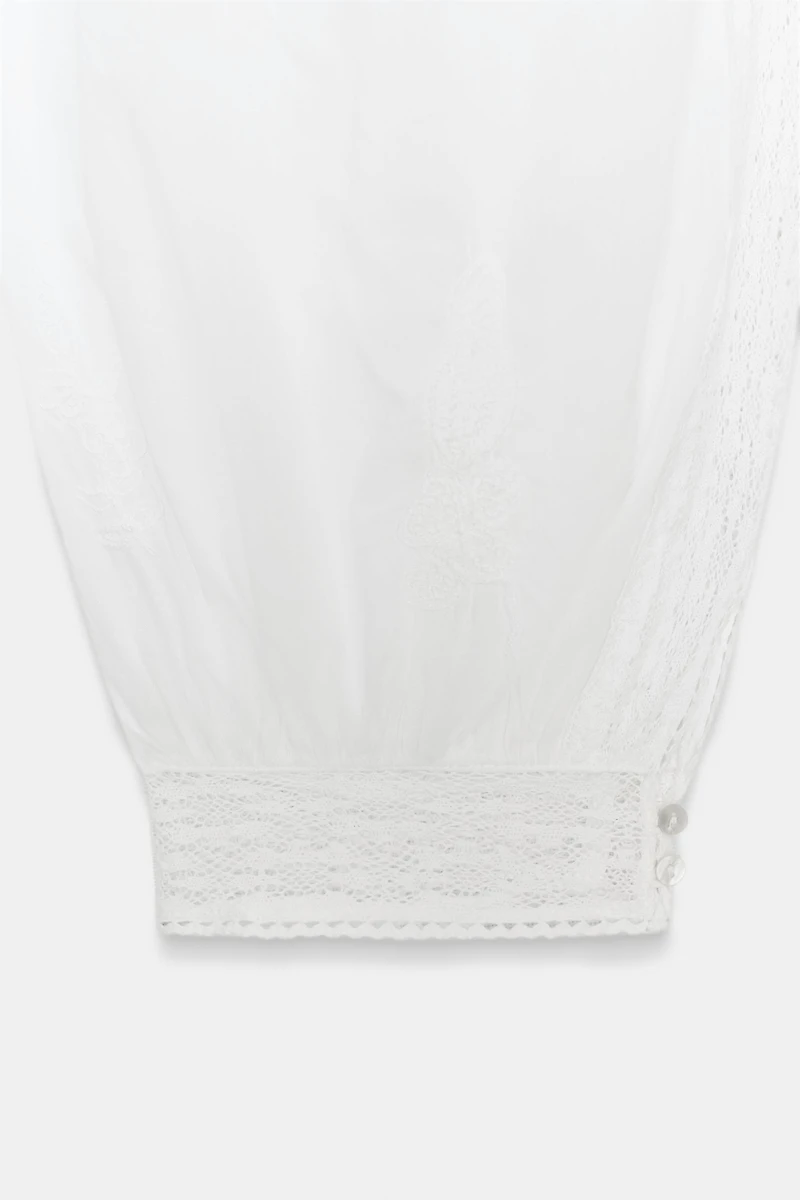ZW COLLECTION EMBROIDERED BLOOMER PANTS
