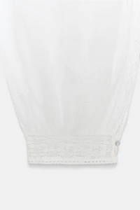 ZW COLLECTION EMBROIDERED BLOOMER PANTS