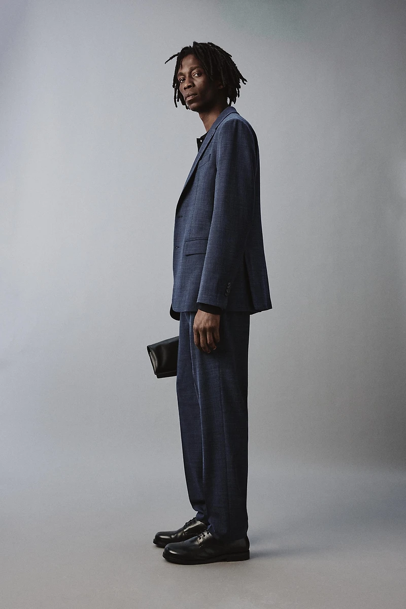 PANTALON DE COSTUME STRUCTUR