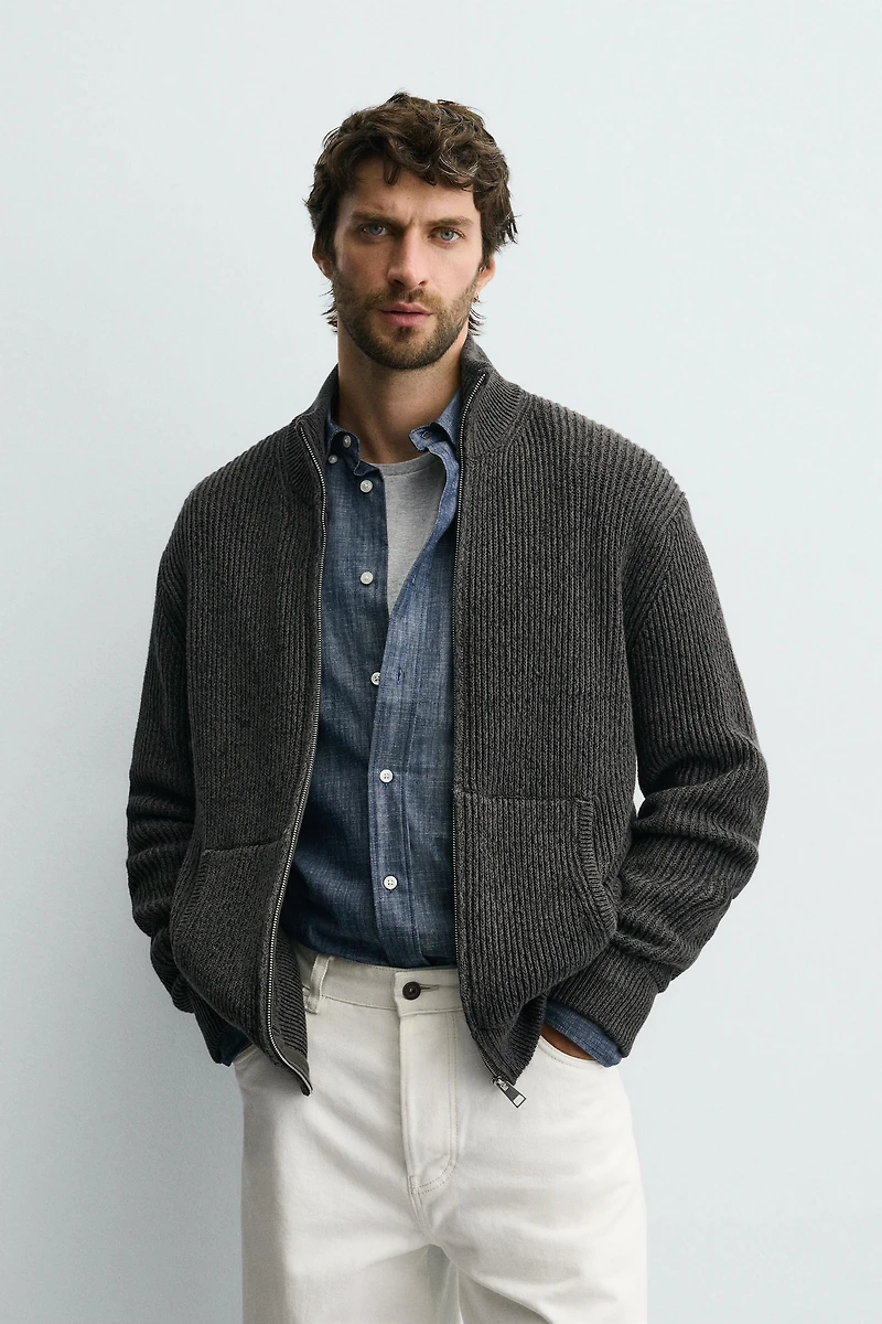 VESTE RETORS ZIPPÉE