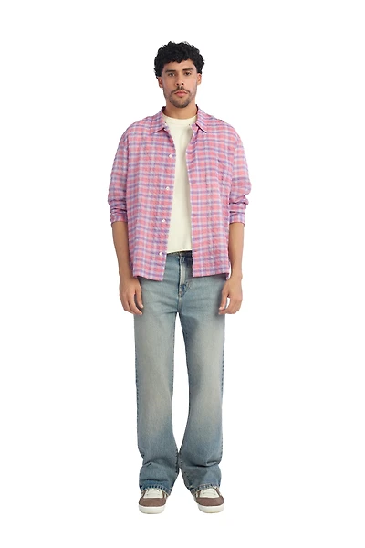 CHEMISE RELAXED FIT À CARREAUX