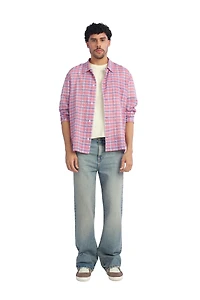 RELAXED FIT CHECK SHIRT