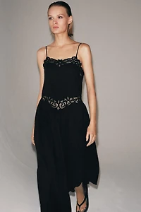 ZW COLLECTION LACE MIDI DRESS