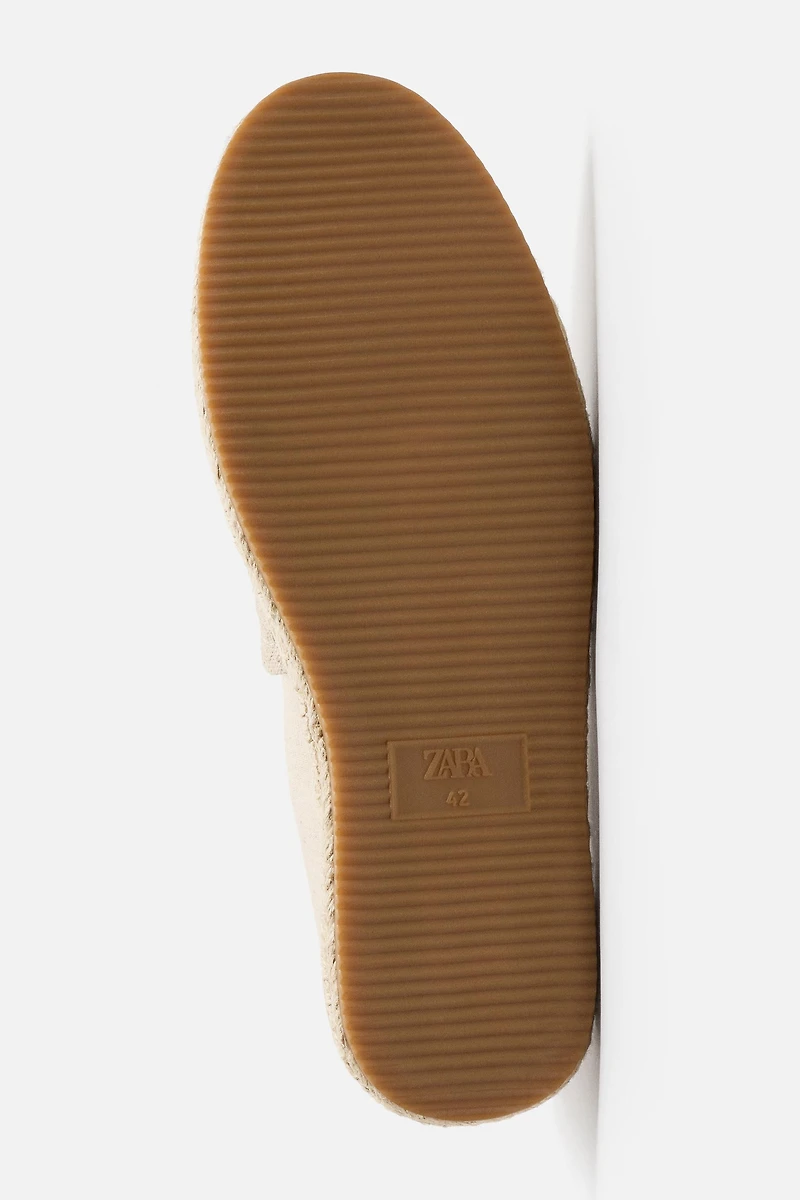 FABRIC ESPADRILLES