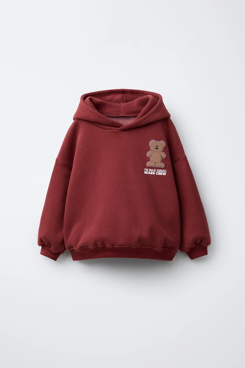 BEAR HOODIE SWEATSHIRT