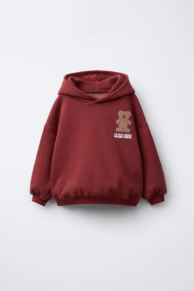 BEAR HOODIE SWEATSHIRT