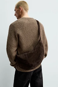 LEATHER SHOULDER BAG