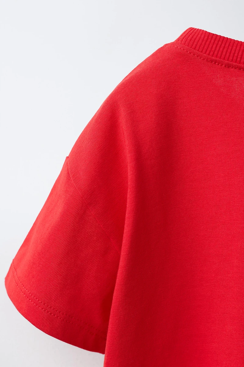 HEART PRINT T-SHIRT