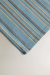 SET OF COTTON NAPKINS WITH MULTICOLORED STRIPES (SET 4)