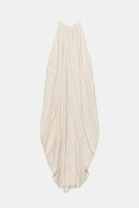 HALTER DRESS WITH LINEN ZW COLLECTION