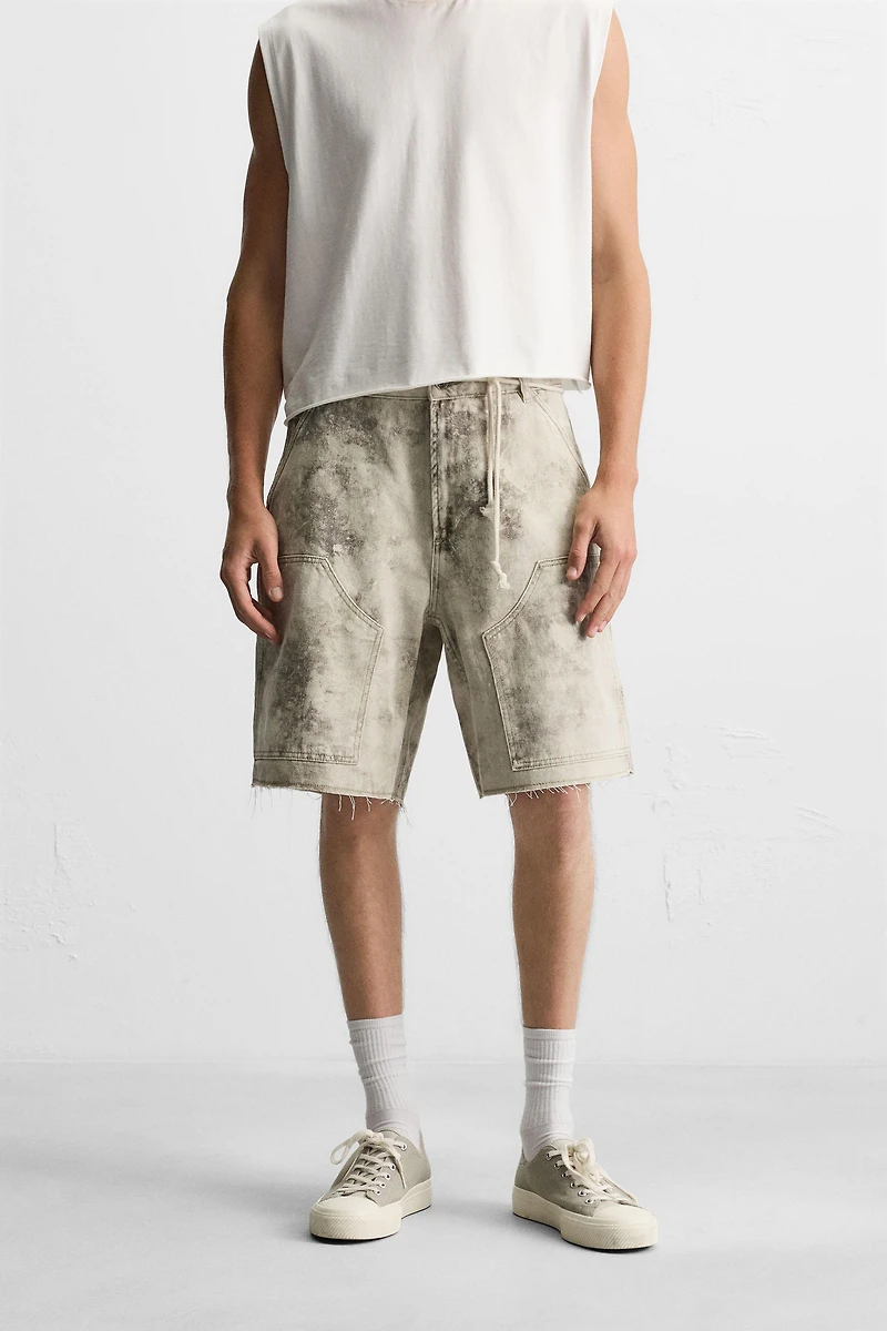CARPENTER POCKET BERMUDA SHORTS