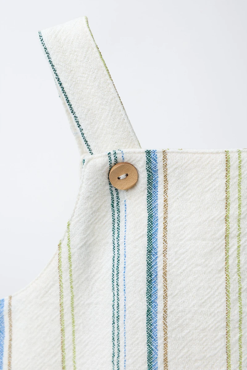 SALOPETTE COURTE À RAYURES