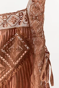 TOP DENTELLE LOSANGES ÉDITION LIMITÉE
