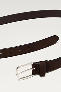Ceinture cuir nubuck