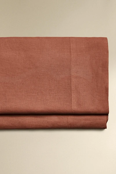 WASHED LINEN FLAT SHEET (140 GXM²)