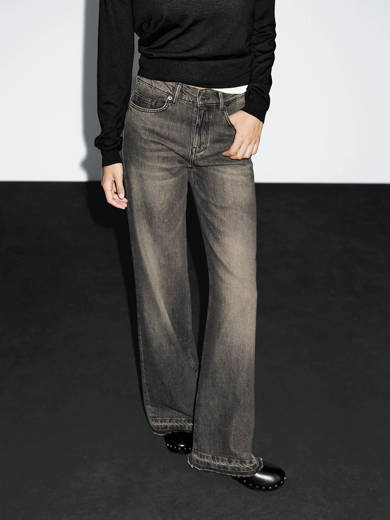 Jean flare mid-rise