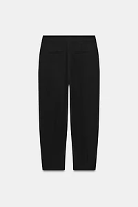 PLEATED TAPERED PANTS