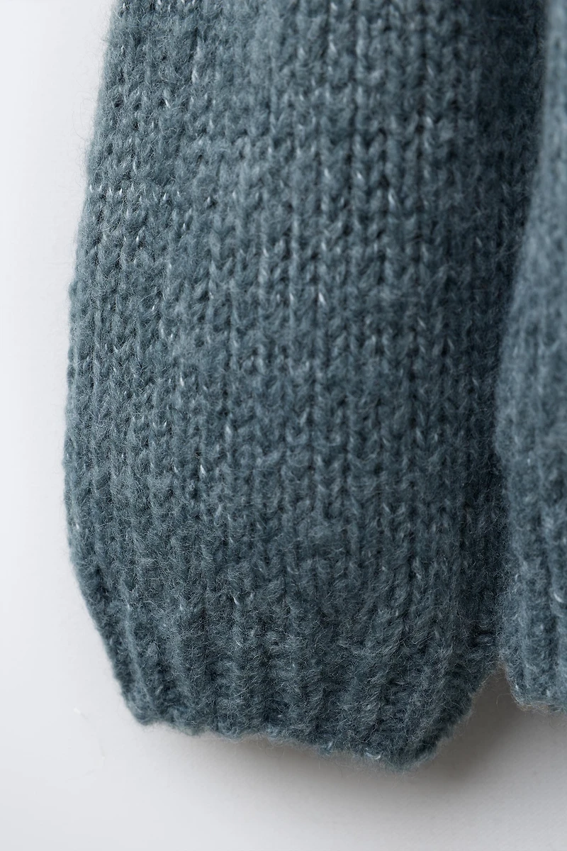 SPARKLY JACQUARD KNIT JUMPER