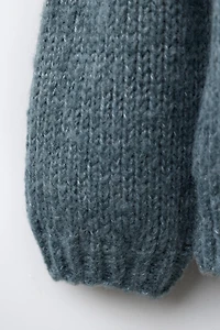 SPARKLY JACQUARD KNIT JUMPER