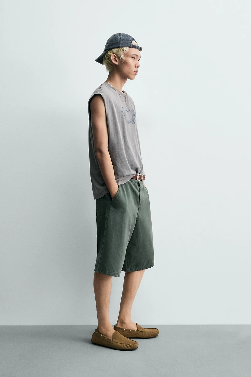 RELAXED FIT TANK TOP WITH PRINTS