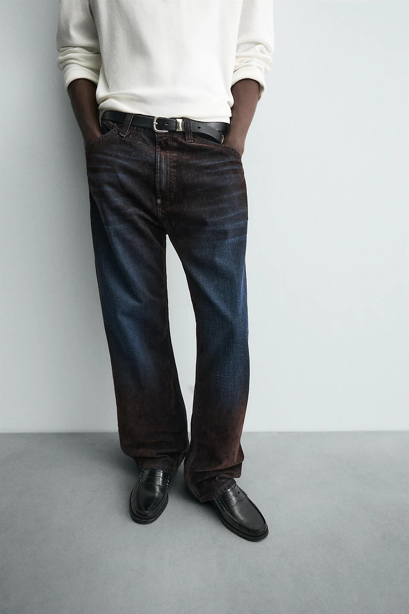 BAGGY FIT JEANS WITH VISCOSE