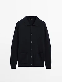 Cardigan coton