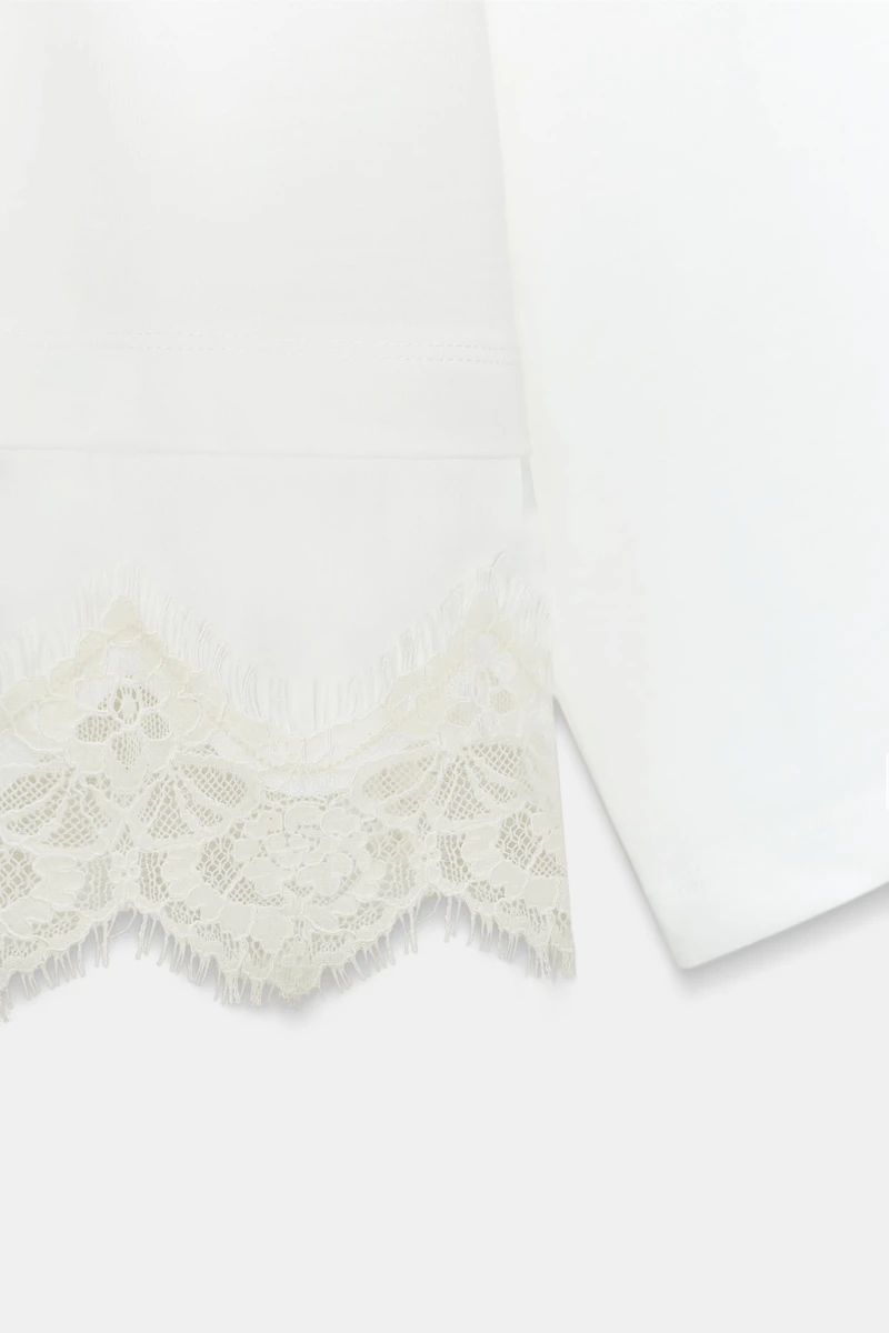 COMBINATION LACE T-SHIRT