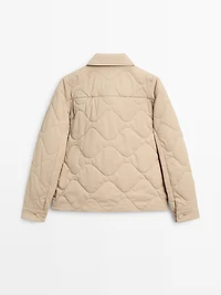 Jacket with seam details